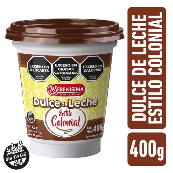 Dulce de Leche  COLONIAL "La Serenisima"