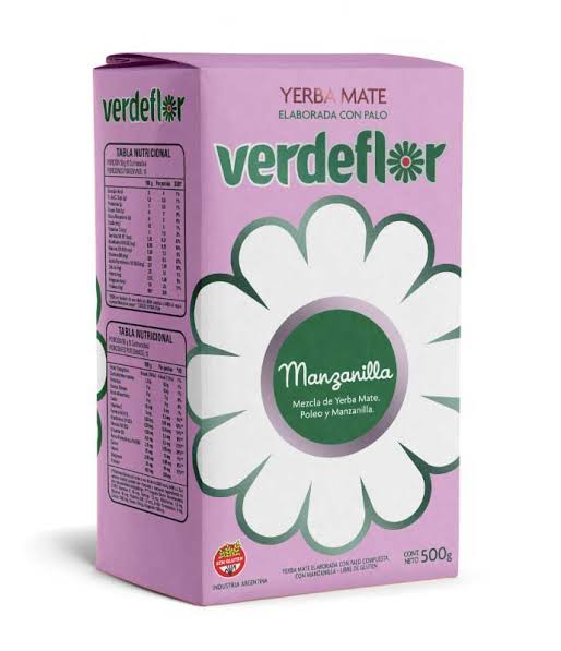 Yerba Mate "Verdeflor" Manzanilla