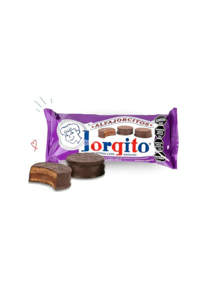 Alfajorcitos "Jorgito" mousse x6