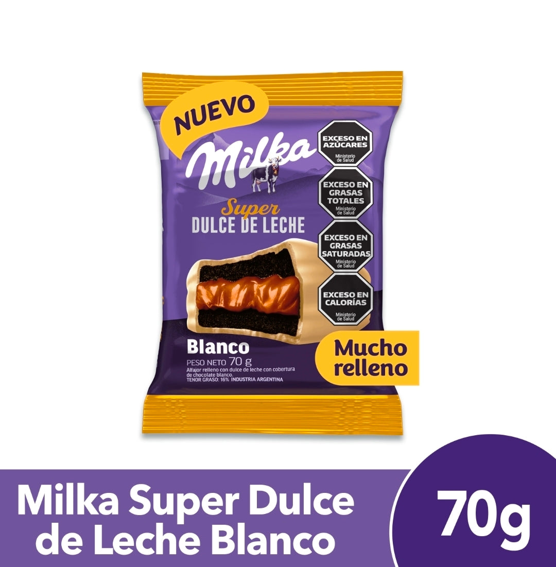 Milka Super Dulce de Leche Blanco