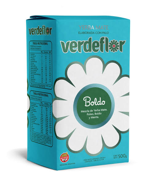 Yerba Mate "Verdeflor" Boldo