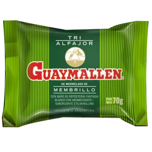 Alfajor triple "Guaymallen" fruta