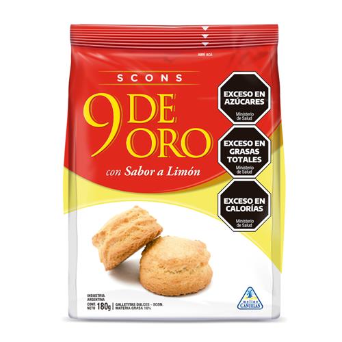 Scons sabor Limon "9 de Oro"